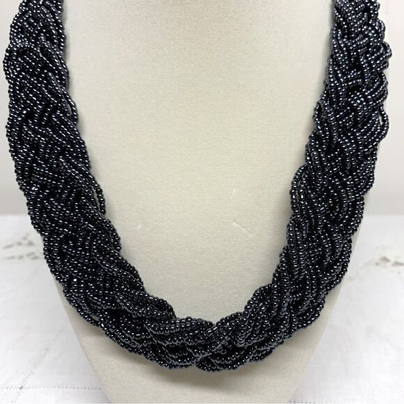 Sead Bead Necklace 26” Vintage Gorgeous - Picture 2 of 5